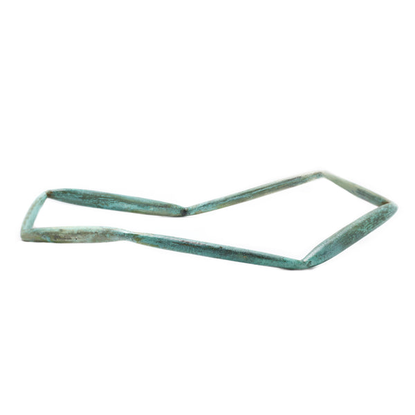 Ponti Bangle- Green Patina