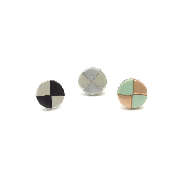 Inlay Pinwheel Studs